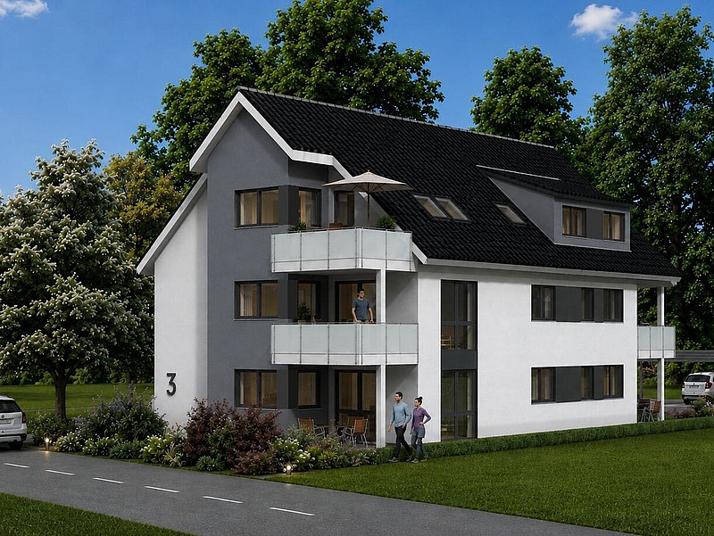 RESERVIERT! Erstbezug! Moderne 3-Zimmerwohnung in Bad Oeynhausen-Eidinghausen!