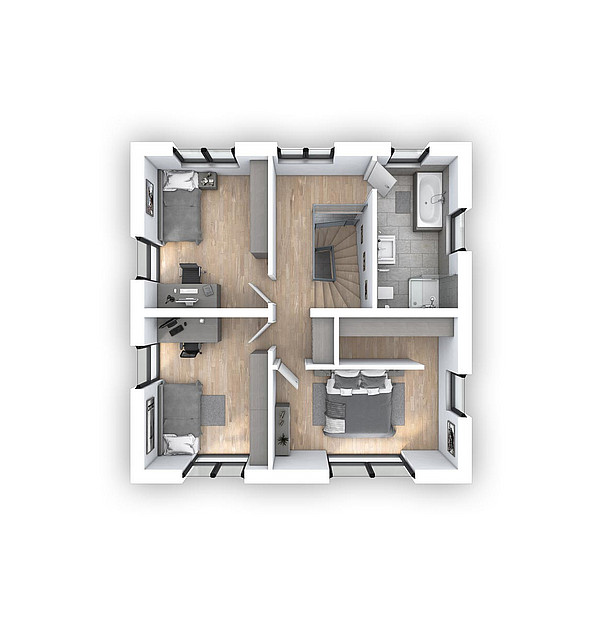HebelHaus - EFH Stadtvilla 124