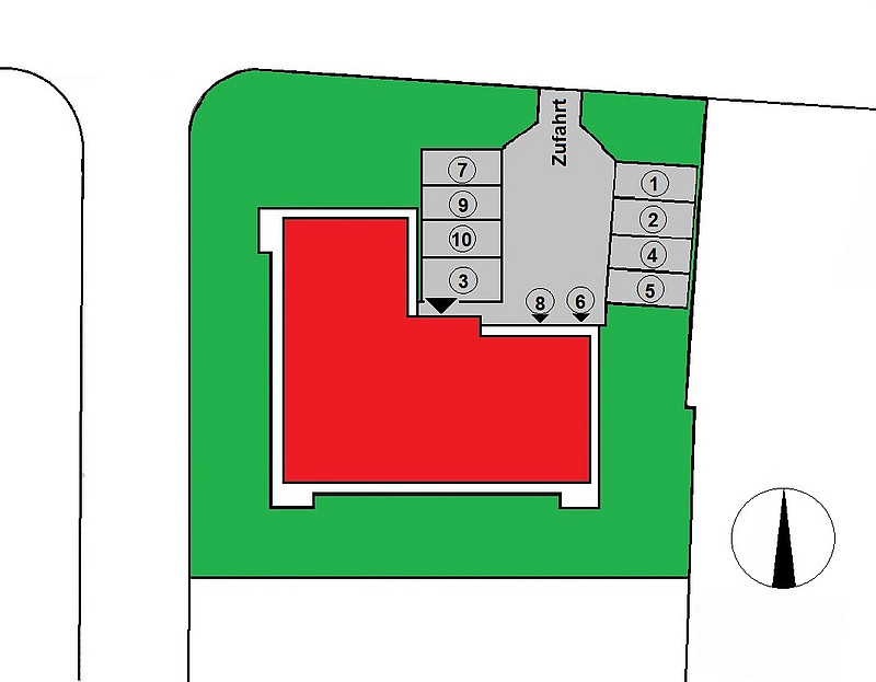 NEU! Neubau-Eigentumswohnung mit überdachtem Balkon!!