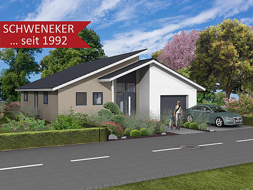 Komfortabel und barrierefrei - Bungalow mit integrierter Garage in Bad Oeynhausen-Wulferdingsen!