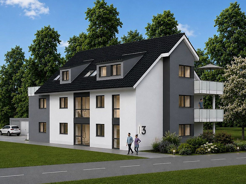NEU! 2 Zimmerwohnung mit überdachter Terrasse in Bad Oeynhausen-Eidinghausen!