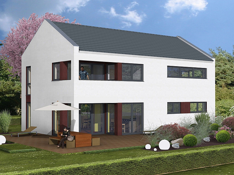 Klare, puristische Architektur in begehrter Wohnlage von Bad Oeynhausen-Wulferdingsen!