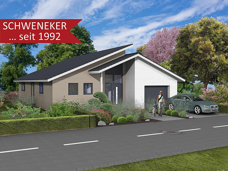 Komfortabel und barrierefrei - Bungalow mit integrierter Garage in Bad Oeynhausen-Wulferdingsen!