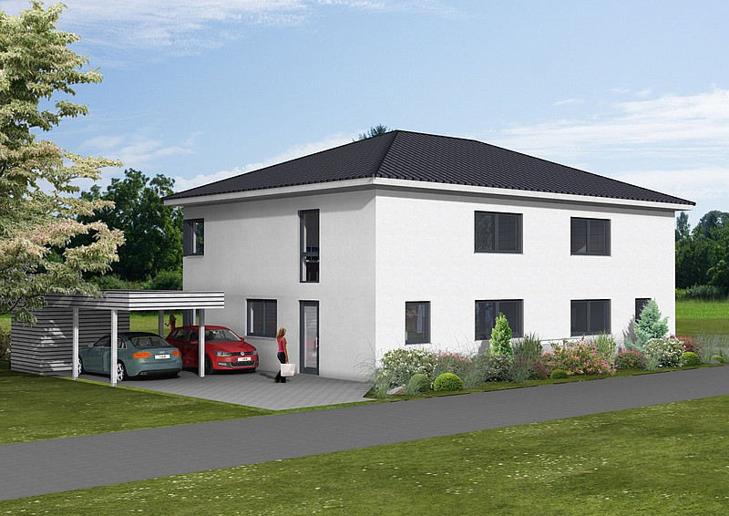 Neubau-DHH als Ausbauhaus in Bad Oeynhausen-Wulferdingsen!