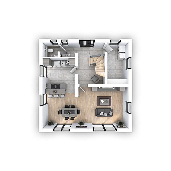 HebelHaus - EFH Stadtvilla 124