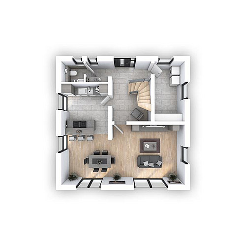 HebelHaus - EFH Stadtvilla 124