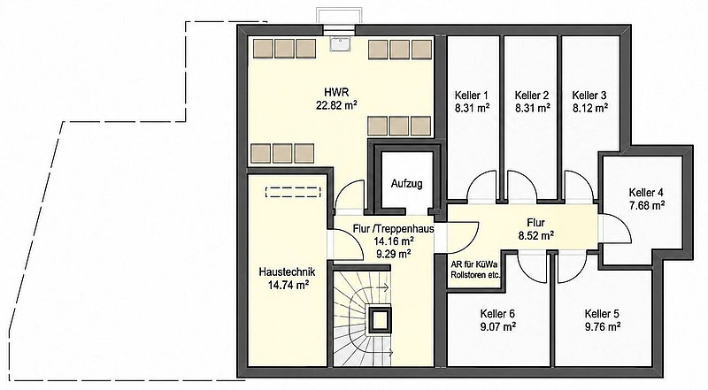 Erstbezug! Modernes Wohnen in 2-Zimmerwohnung in B.O.-Eidinghausen!