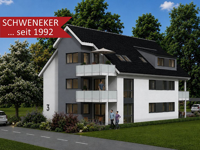 NEU! 2 Zimmerwohnung mit überdachter Terrasse in Bad Oeynhausen-Eidinghausen!