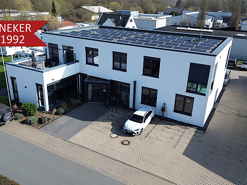 Energieautark in Ihre Unternehmenszukunft! Klimatisierter & moderner Bürokomplex in Enger!