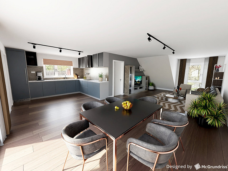 Wer das Besondere sucht! Provisionsfreie Dachgeschosswohnung in Bad Oeynhausen!