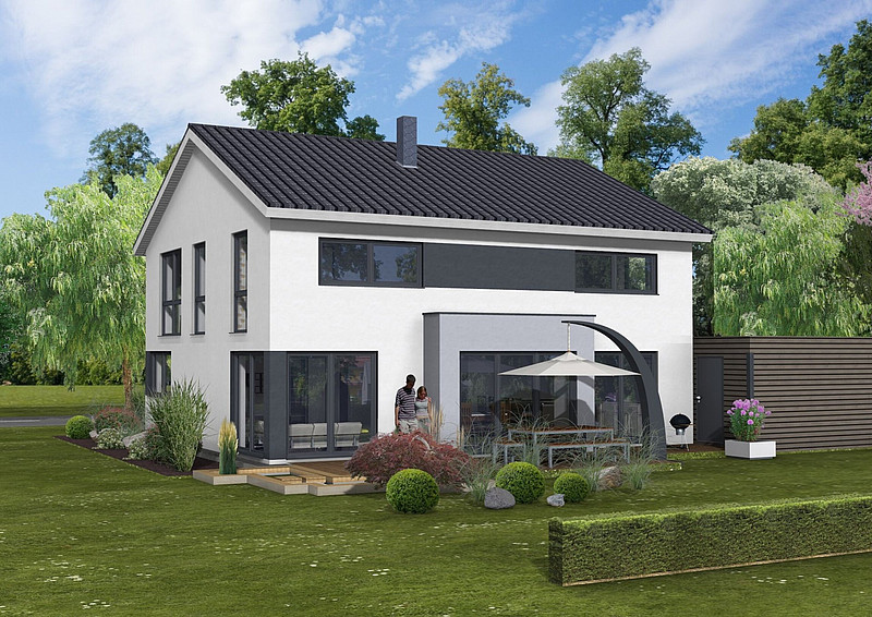 Modernes, großzügiges Neubau-Einfamilienhaus in begehrter Wohnlage von Wulferdingsen.